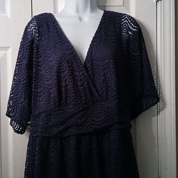 Lilly Pulitzer Navy Blue Parigi Skort Romper Size XL NWOT - Picture 3 of 8